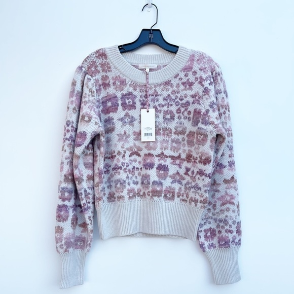 LoveShackFancy Kirsten Sweater Stardust - Picture 2 of 5